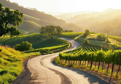 La route des vins prestigieux